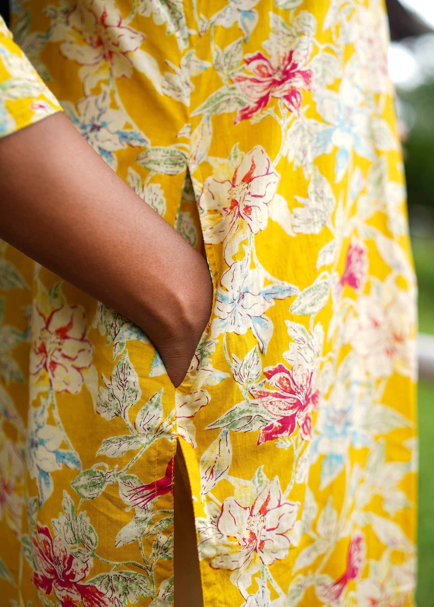 NANDIKA PRINTED STRAIGHT KURTA