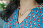 Gulshan Printed Blue Kurta