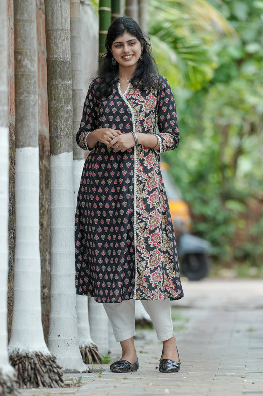 Dahlia Printed A line  Kurta