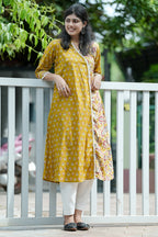 Dahlia Printed A line Kurta