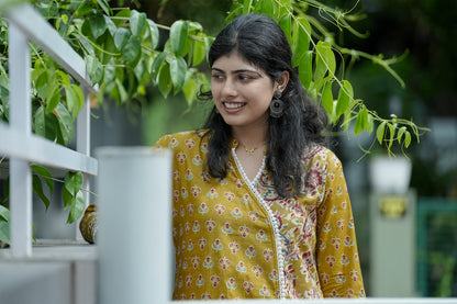Dahlia Printed A line Kurta