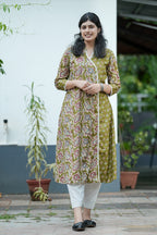 Dahlia Printed A line Kurta