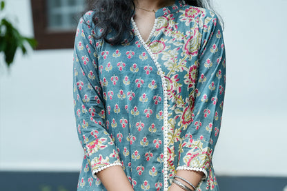 Dahlia Printed A line Kurta