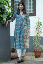 Dahlia Printed A line Kurta