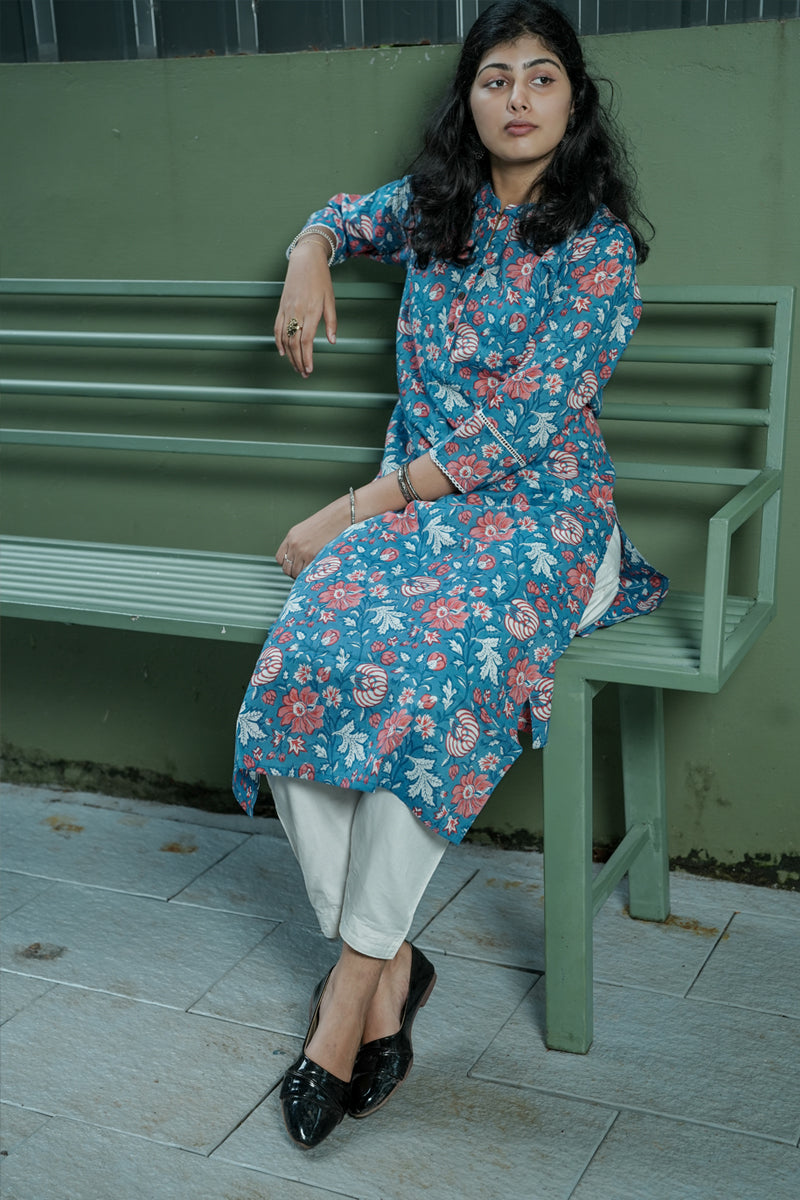 Roselle Printed Kurta