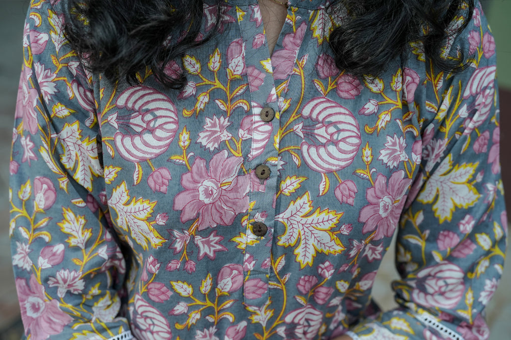Roselle Printed Kurta