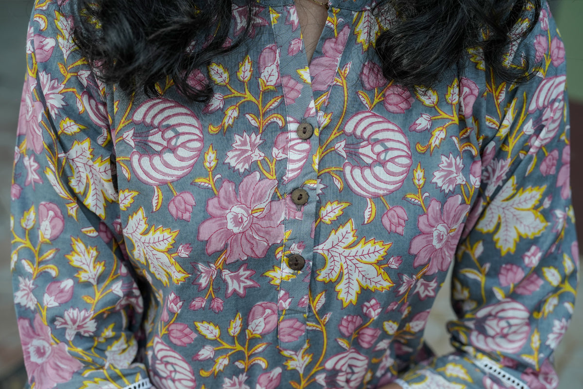 Roselle Printed Kurta