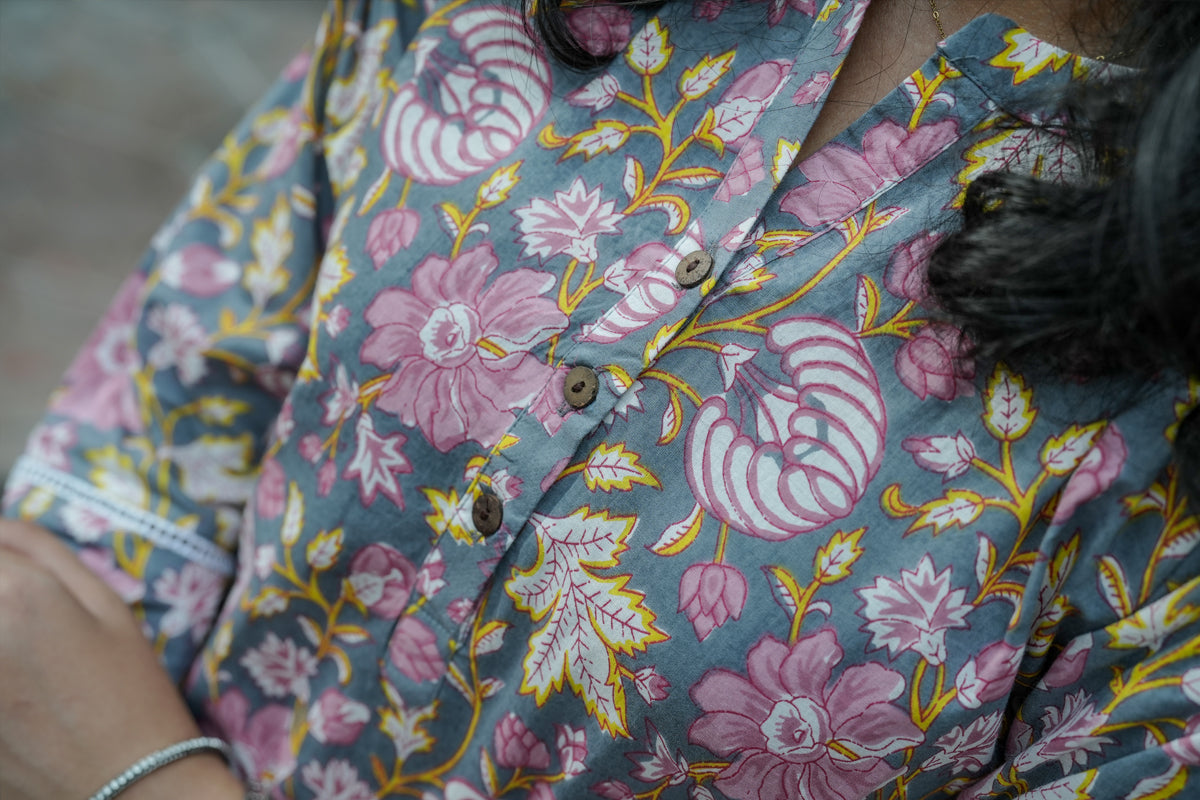 Roselle Printed Kurta