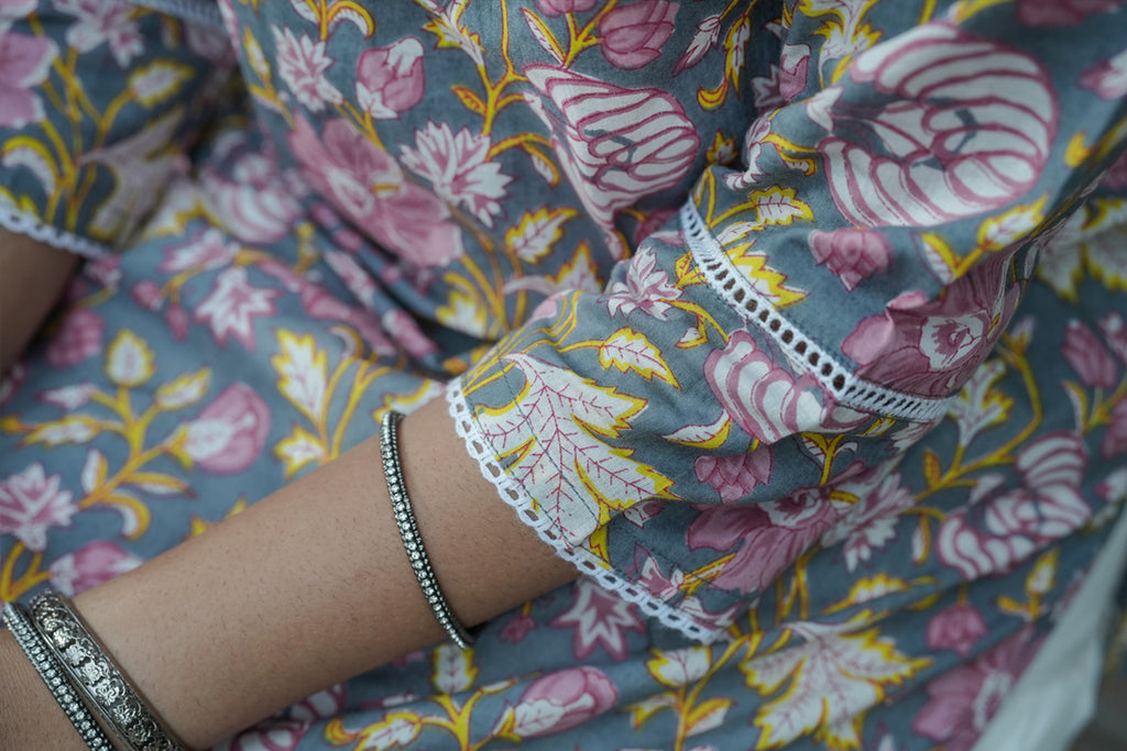 Roselle Printed Kurta