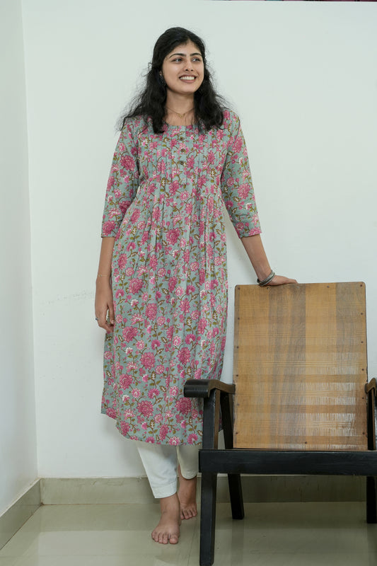 Azalea Printed A Line Kurta