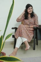 Himavari Printed A Line Kurta