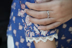 Suryakanthi D Blue&White Printed Kurta