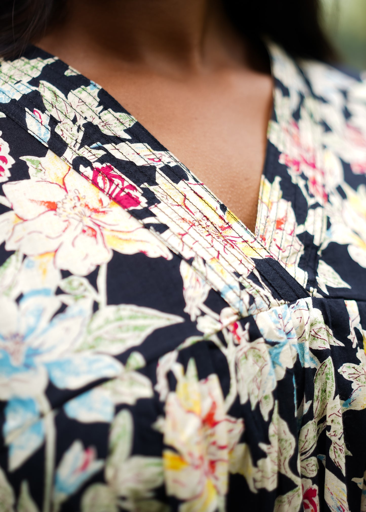 NANDIKA  PRINTED  STRAIGHT KURTA