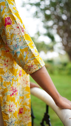 NANDIKA  PRINTED  STRAIGHT KURTA