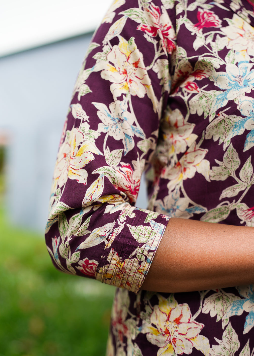 NANDIKA  PRINTED  STRAIGHT KURTA