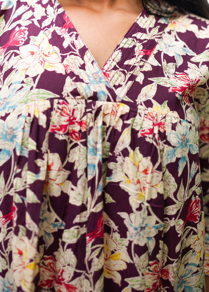 NANDIKA  PRINTED  STRAIGHT KURTA