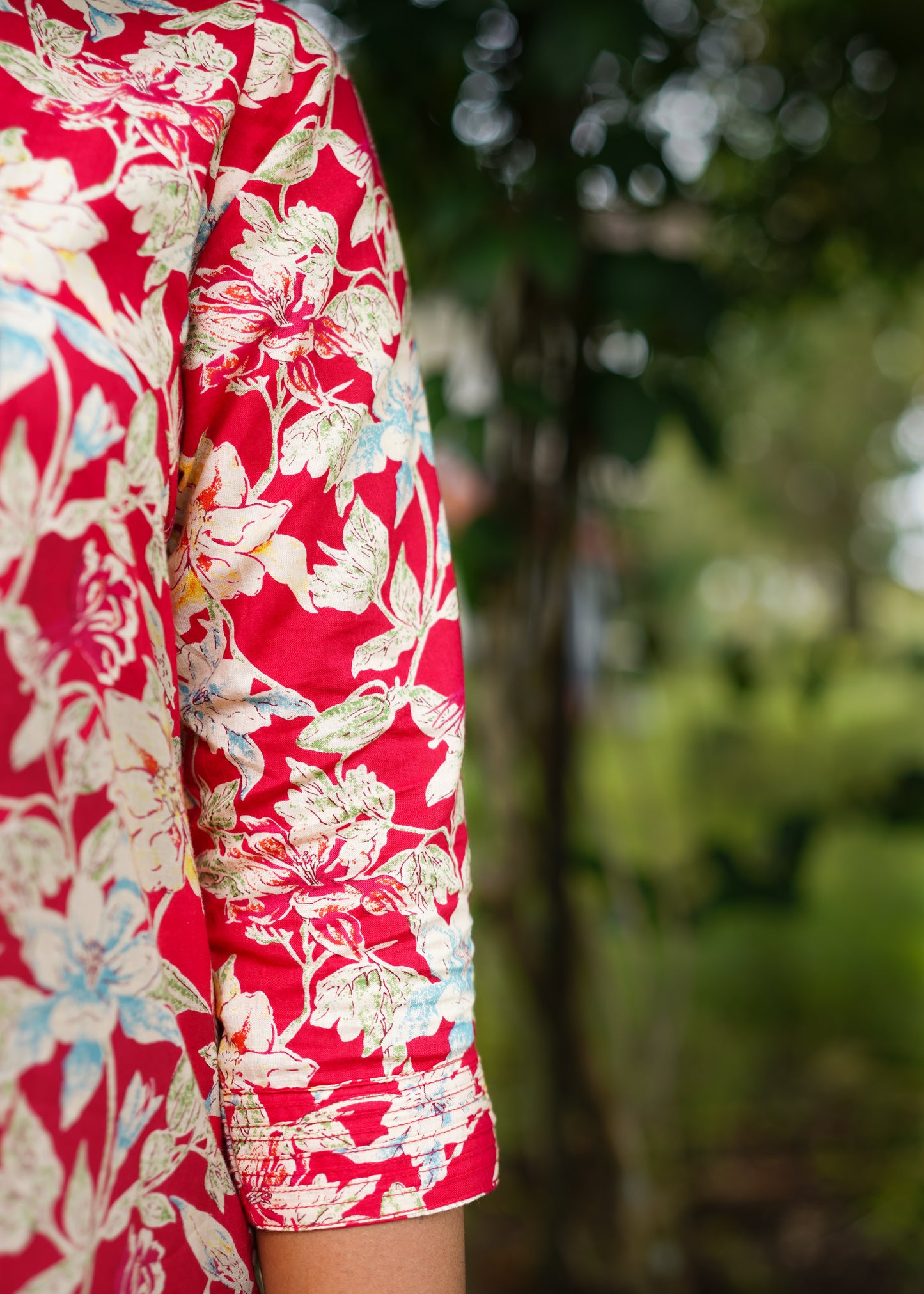 NANDIKA  PRINTED  STRAIGHT KURTA