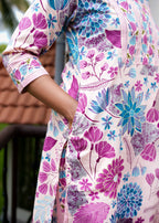 ANAMIKA  PRINTED  STRAIGHT KURTA WITH BOTTOM