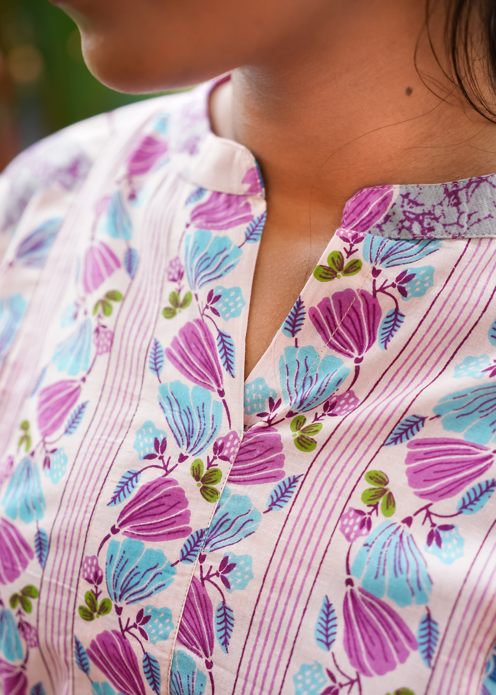 ANAMIKA  PRINTED  STRAIGHT KURTA WITH BOTTOM