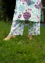 ANAMIKA  PRINTED  STRAIGHT KURTA WITH BOTTOM
