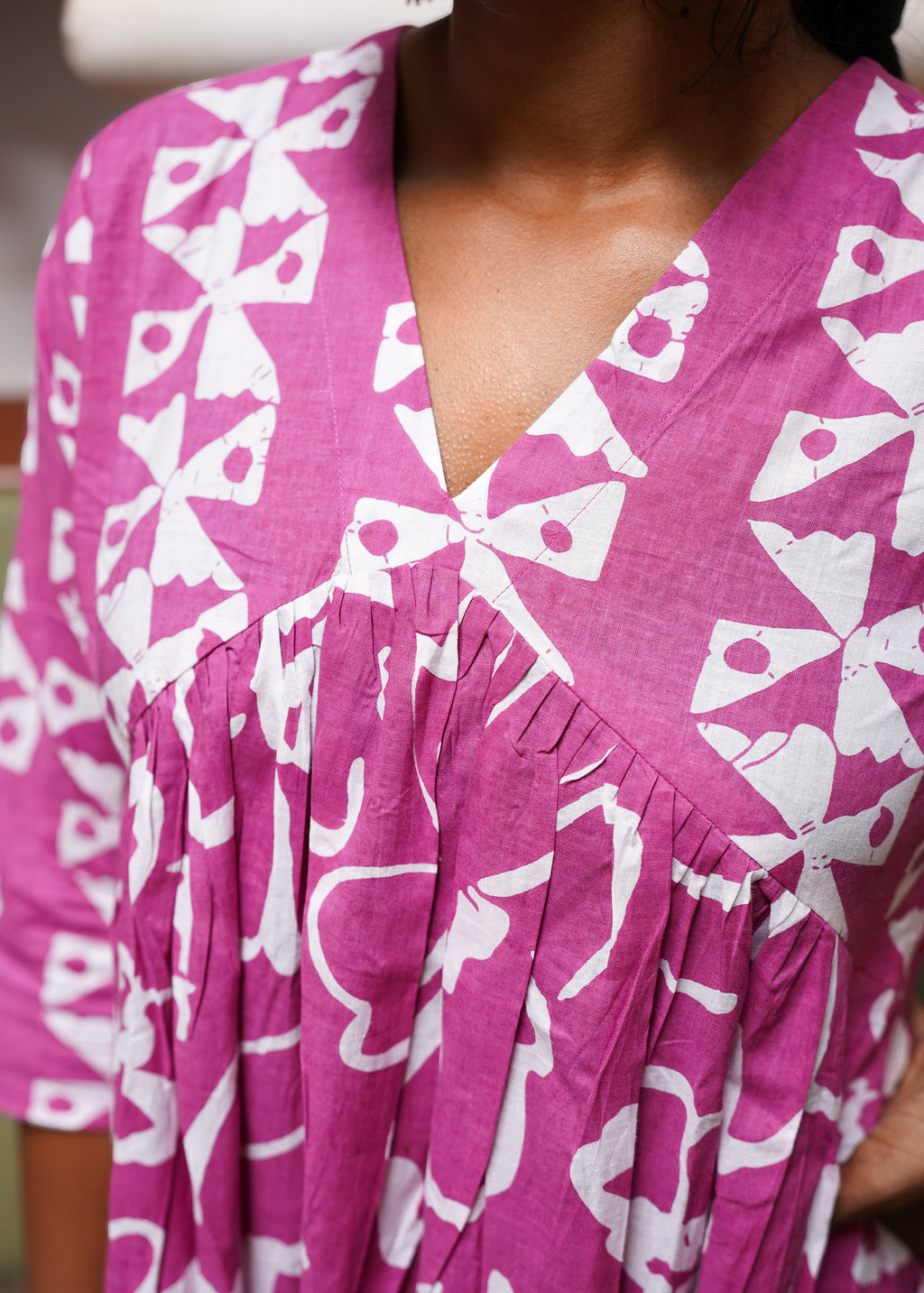 SARIKA PRINTED A -LINE KURTA