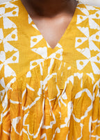 SARIKA PRINTED A -LINE KURTA