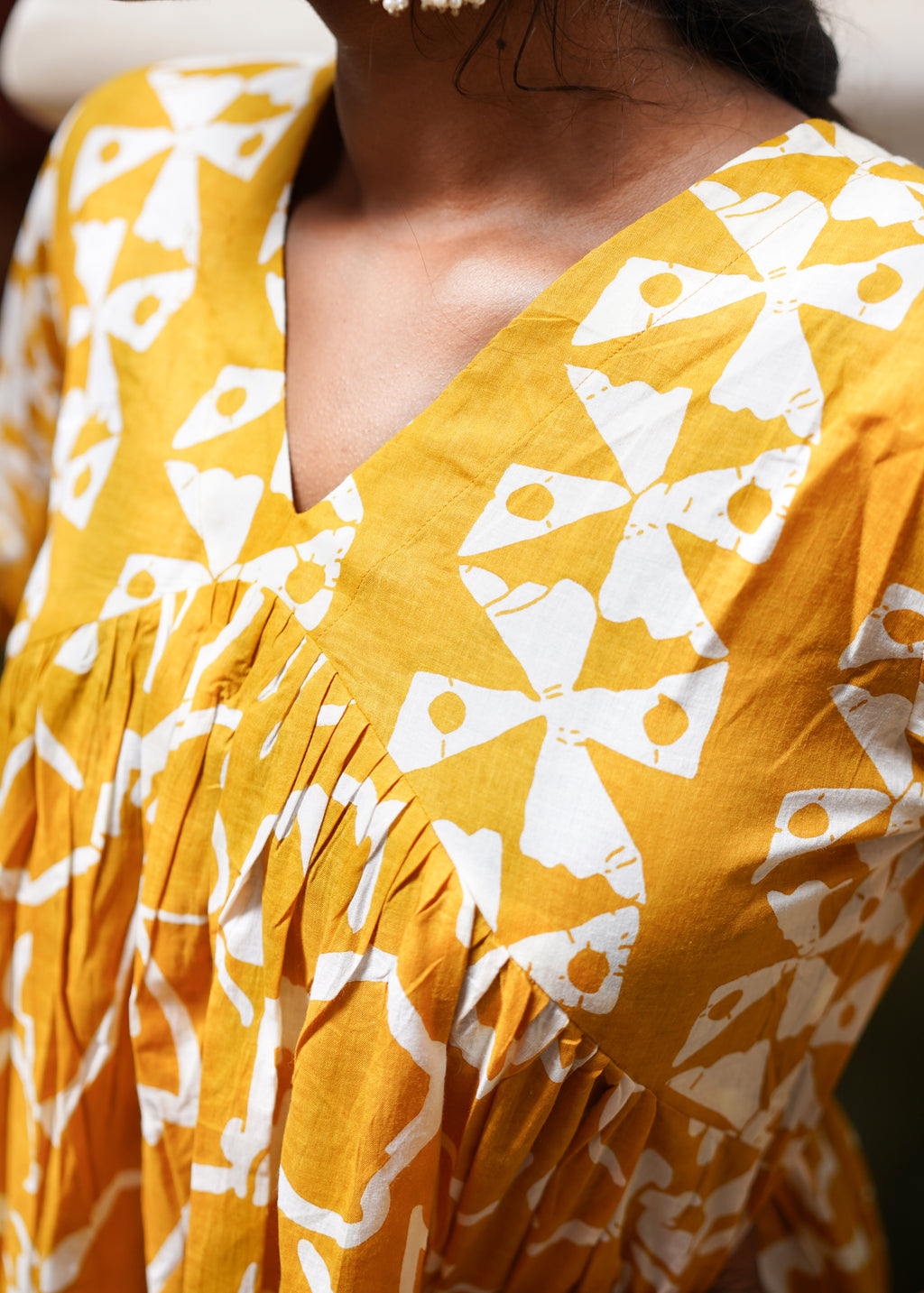 SARIKA PRINTED A -LINE KURTA