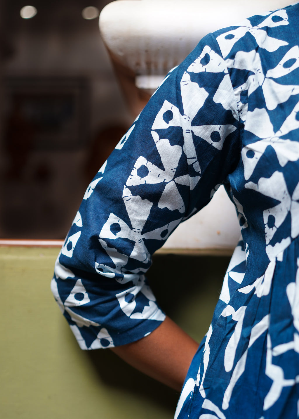 SARIKA PRINTED A -LINE KURTA